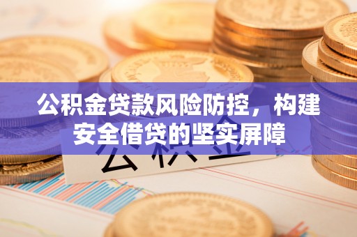 惠来公积金贷款风险防控，构建安全借贷的坚实屏障