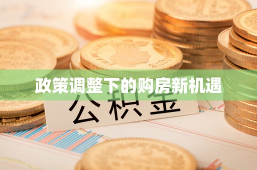 惠来政策调整下的购房新机遇
