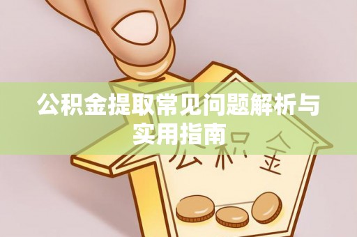 惠来公积金提取常见问题解析与实用指南