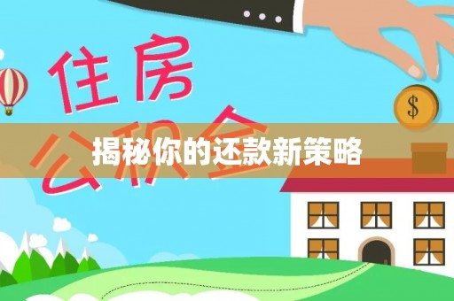 惠来揭秘你的还款新策略