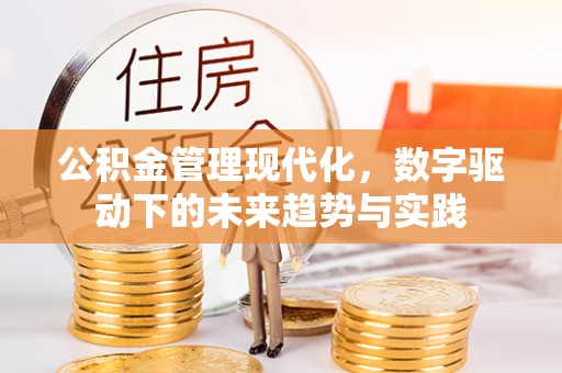 惠来公积金管理现代化，数字驱动下的未来趋势与实践