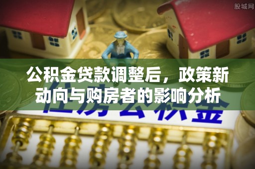 惠来公积金贷款调整后，政策新动向与购房者的影响分析