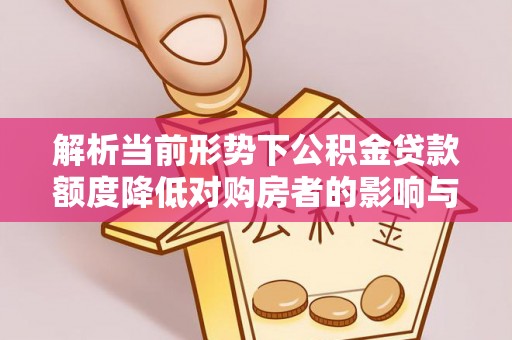 惠来解析当前形势下公积金贷款额度降低对购房者的影响与应对策略
