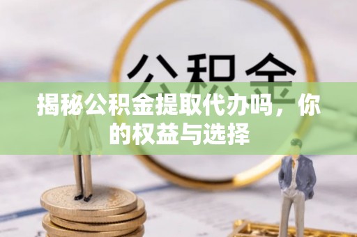 惠来揭秘公积金提取代办吗，你的权益与选择