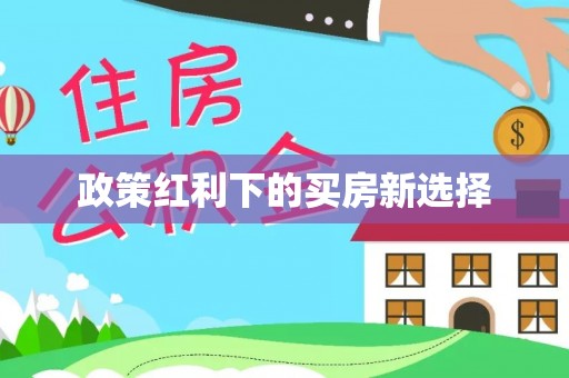惠来政策红利下的买房新选择