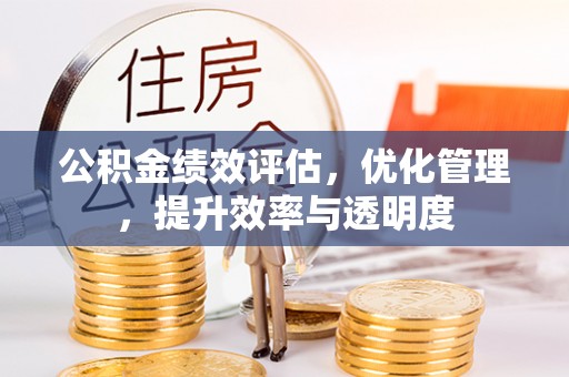 惠来公积金绩效评估，优化管理，提升效率与透明度