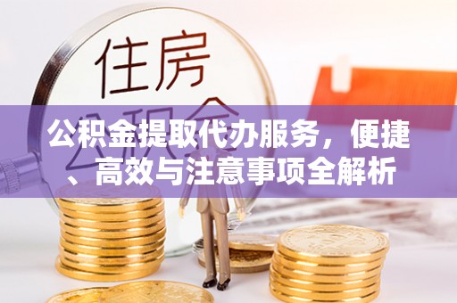 惠来公积金提取代办服务，便捷、高效与注意事项全解析
