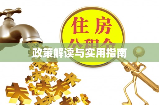 惠来政策解读与实用指南