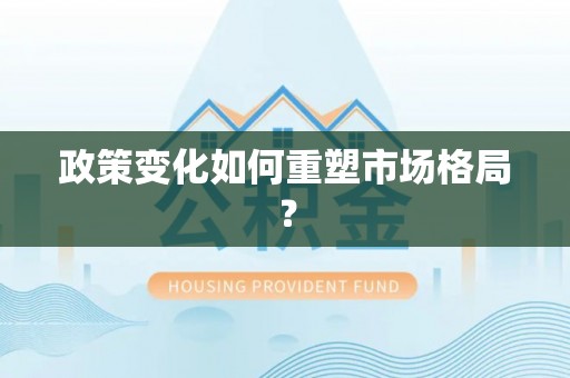 惠来政策变化如何重塑市场格局？