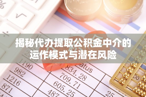 惠来揭秘代办提取公积金中介的运作模式与潜在风险