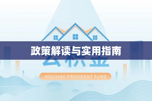 惠来政策解读与实用指南