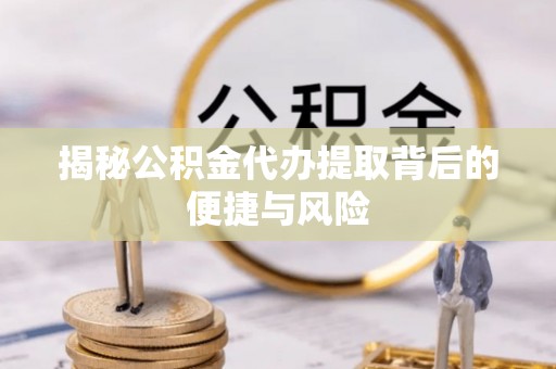惠来揭秘公积金代办提取背后的便捷与风险