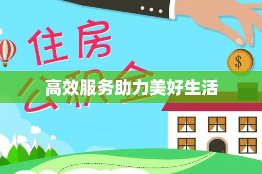 惠来高效服务助力美好生活