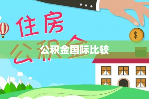 惠来公积金国际比较