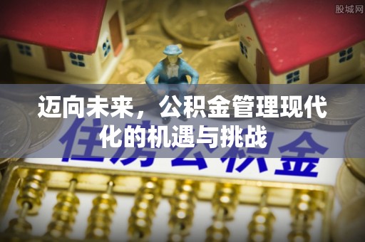 惠来迈向未来，公积金管理现代化的机遇与挑战