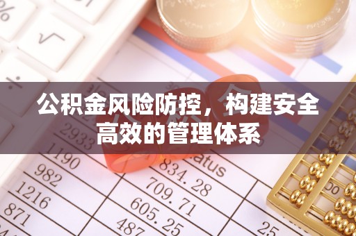 惠来公积金风险防控，构建安全高效的管理体系