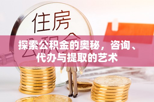 惠来探索公积金的奥秘，咨询、代办与提取的艺术
