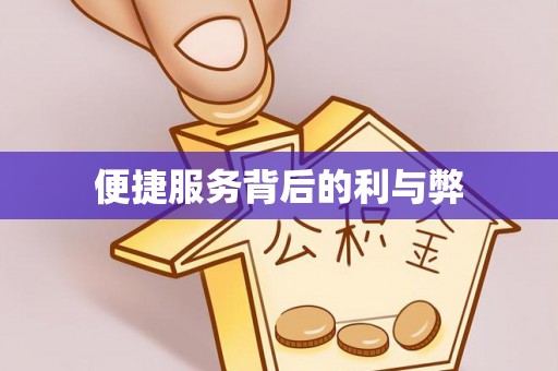 惠来便捷服务背后的利与弊