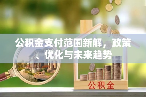 惠来公积金支付范围新解，政策、优化与未来趋势